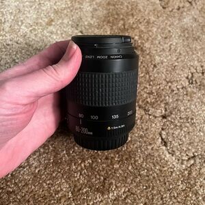 Canon Black Zoom Lens